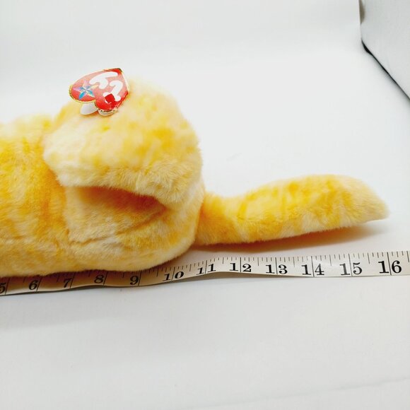 Ty Beanie Buddies Grace Praying Bunny Rabbit 12" Stuffed Animal 2000 Yellow - Picture 9 of 9